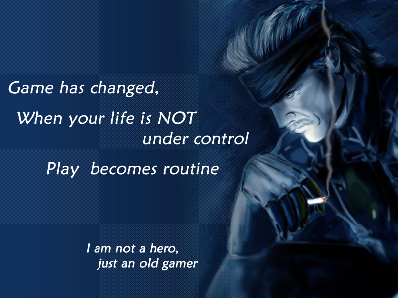 "Game has changed ...." Ce que le jeu vidéo ne peut pas compenser, et les joueurs doivent le savoir